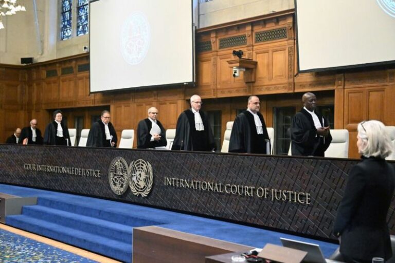 وقت اعلان قرار محكمة العدل الدولية