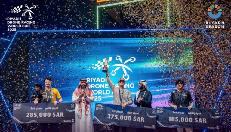 السعودية-تحقق-رقما-قياسيا-وتتوج-الفائزين-بكأس-العالم-للدرونز